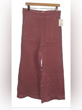 Marshalls Dusty Rose linen pants Wide-Leg Pants